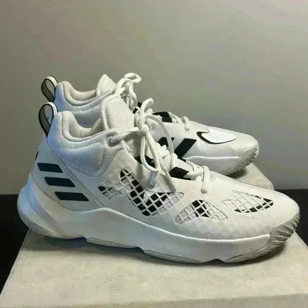 Adidas Unisex Pro N3XT 2021
Basketball Shoe, White, Size 7 US , Men’s - Picture 3 of 11